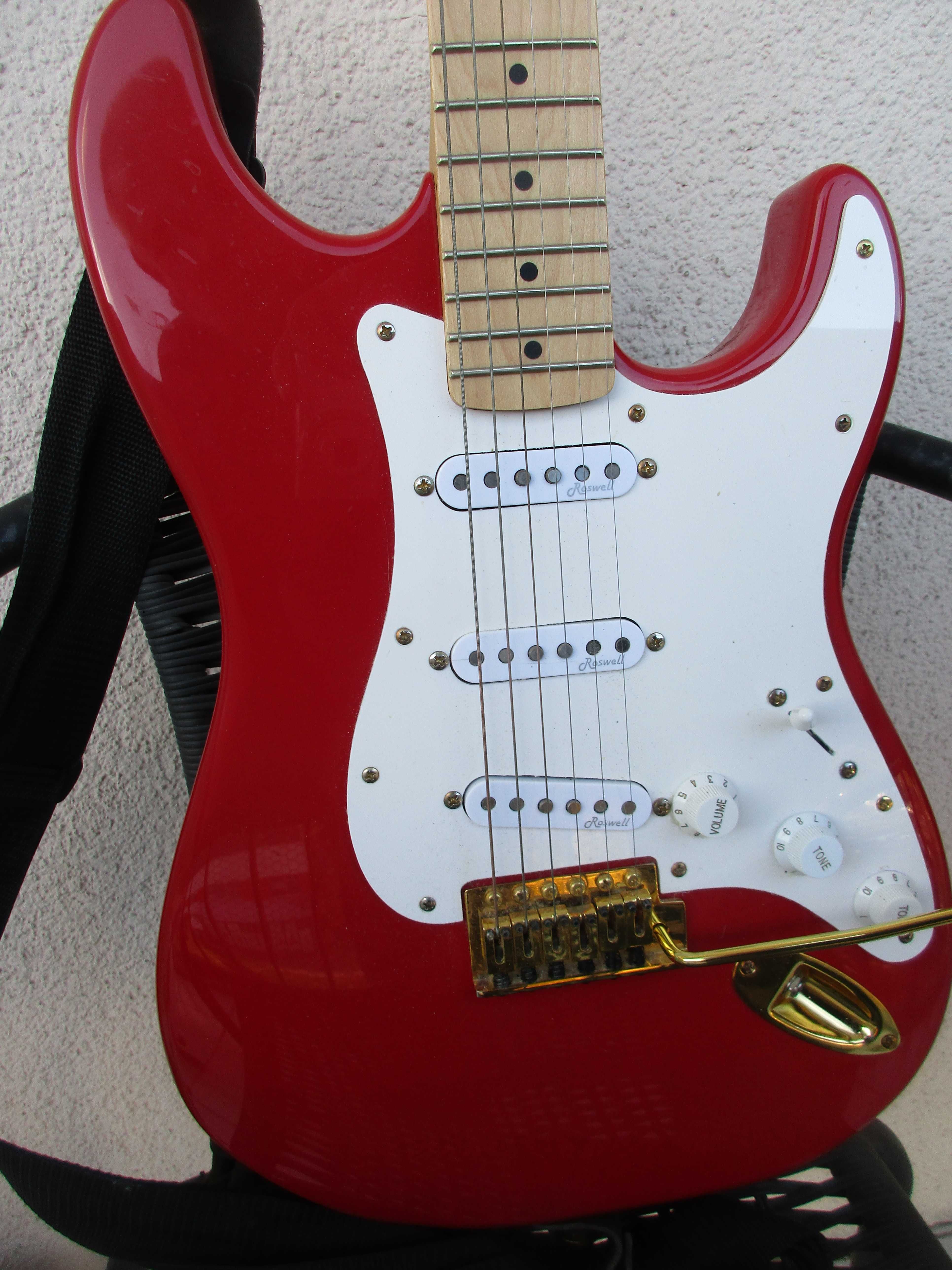 Stratocaster Harley Benton ST-59HM Fiesta Red