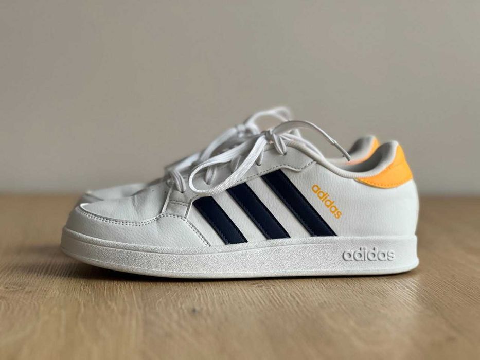 Чоловічі кросівки Adidas breaknet k white, (р. 37)