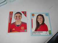 Cromos da coleção feminina