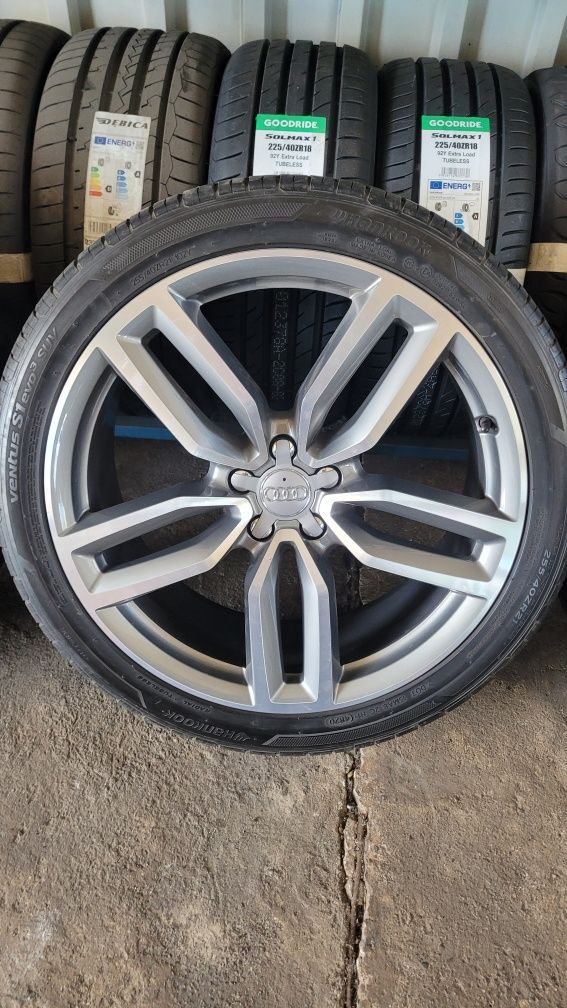 Felgi aluminiowe z oponami letnimi Audi SQ5 R21 5x112 ORYGINAŁ!