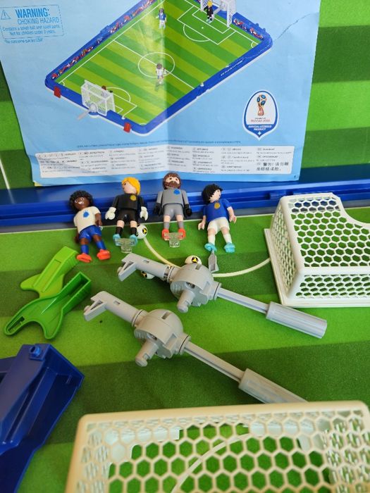 Brinquedo/Jogo Playmobil FIFA WORLD CUP RUSSIA 2018 Usado