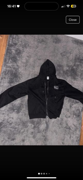 bluza nike x stussy zip up