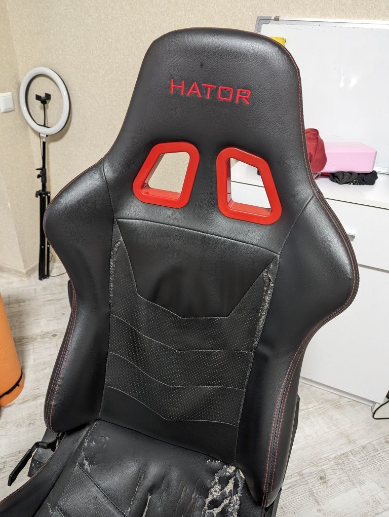 Крісло для геймерів Hator Sport Light Black/Red