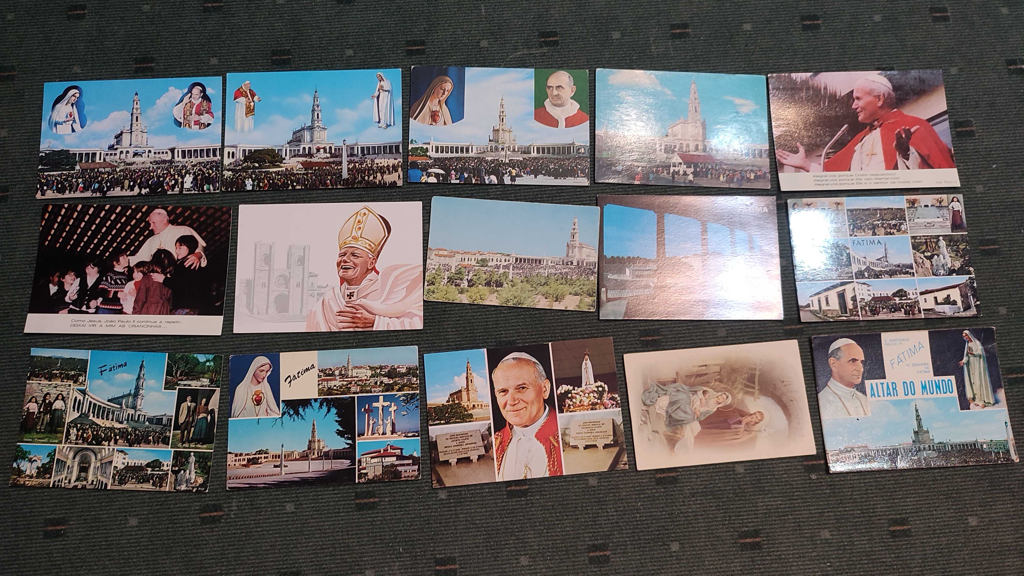 Lote 127 postais Religiosos - Não Circulados