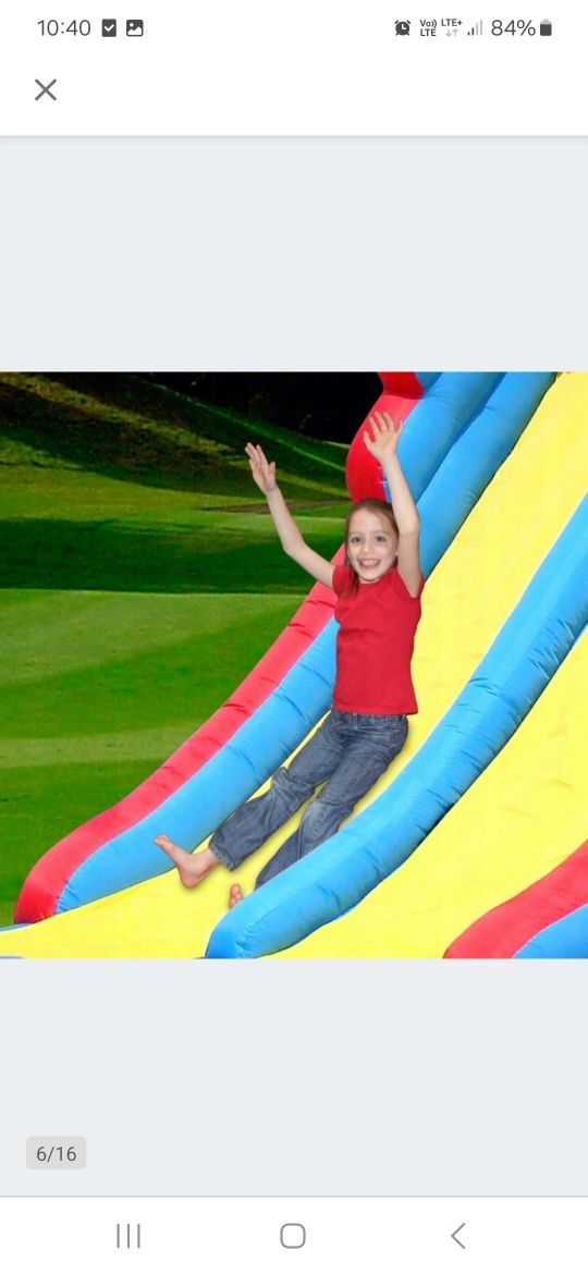 Dmuchaniec zjeżdżalnia trampolina