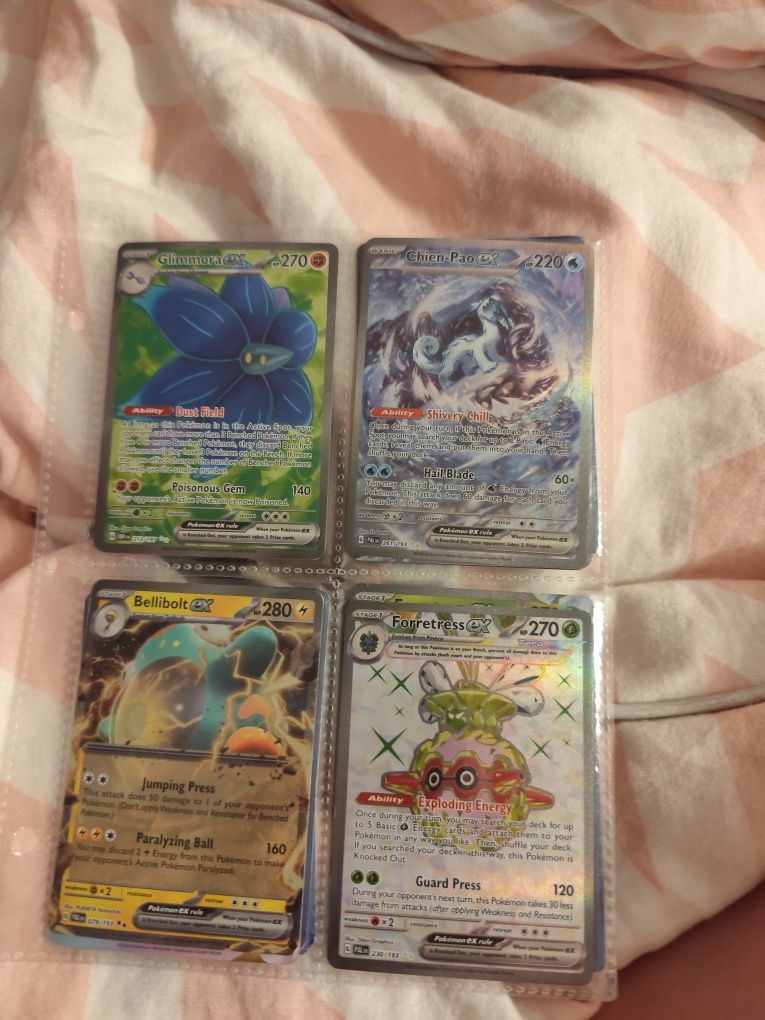 Karty pokemon  zestaw