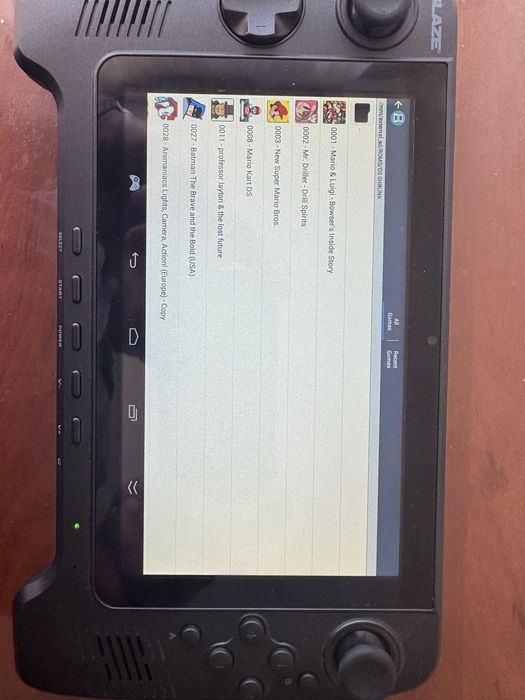 Ігровий планшет Blaze Tab G7 на Android у ретро-стилі, 16 ГБ