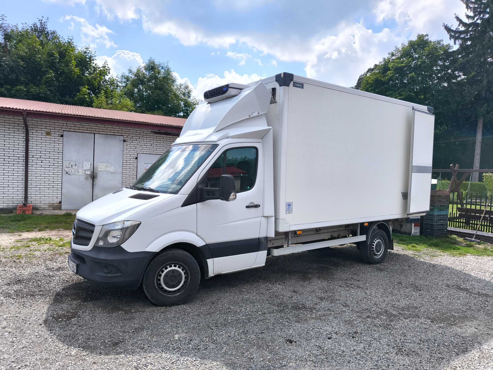 Mercedes Sprinter 906, Chłodnia, 8 euro palet. Polski salon