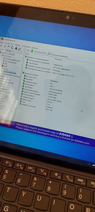 Lenovo x1 tablet m5-6Y57 8GB/192GB