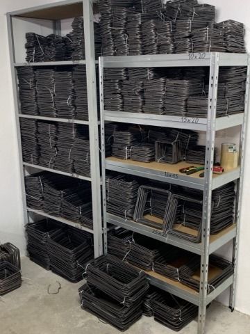 PROMOCJA !!! Strzemiona budowlane zbrojeniowe jarzemka 10x20