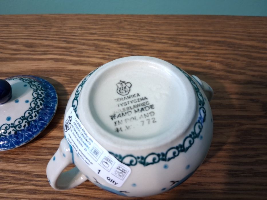 Cukiernica 200ml GAT1 Ceramika Artystyczna Boleslawiec