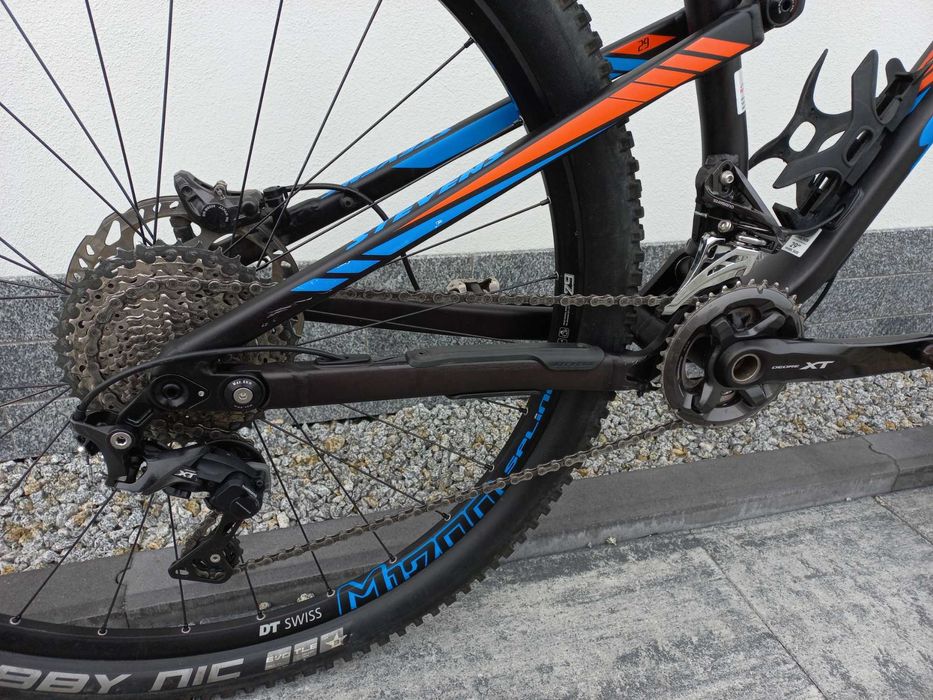 FULL * STEVENS JURA E5 * Deore XT 2x11 * 2xFOX * DT SWISS * koła 29''