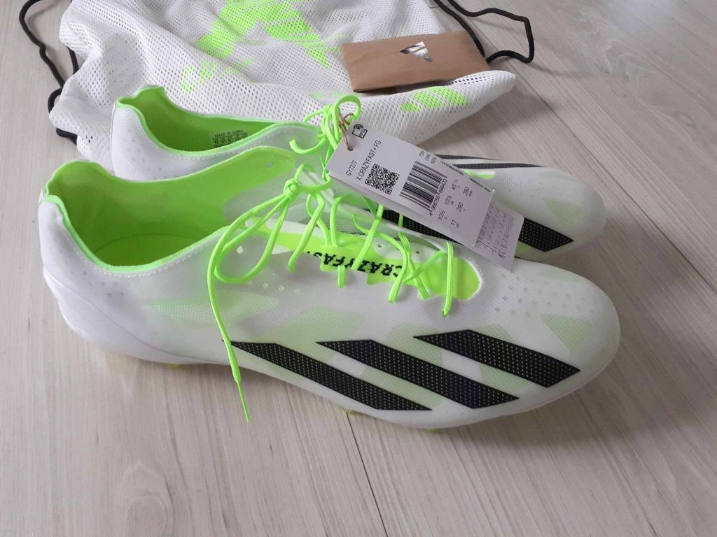 Profesjonalne   buty piłkarskie korki Adidas X Crazyfast+ FG r.45 1/3