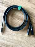 Kabel Jack 3,5 stereo - rca x2.  Amphenol Sommer ,2 metry