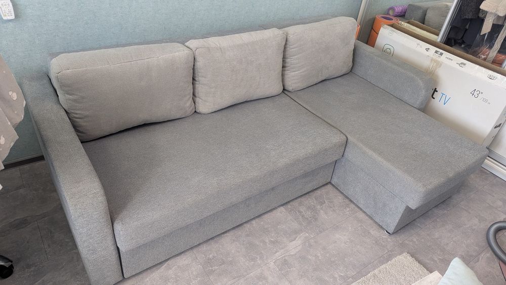 Диван кутовий Sofino Балтика сірий