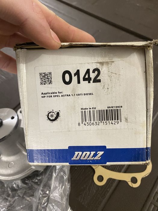Помпа Opel Astra 1,7 CTDI O0142 DOLZ (НОВА)