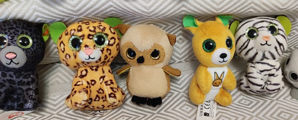 М'які іграшки макдональдс тіні тай звірі цумцум глазастики хеппі міл