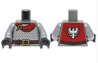 Lego castle black falcon торс лего чорний сокіл