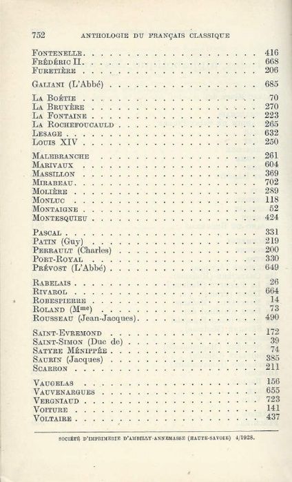 Anthologie du français classique – Prosateurs - Henri Sensine