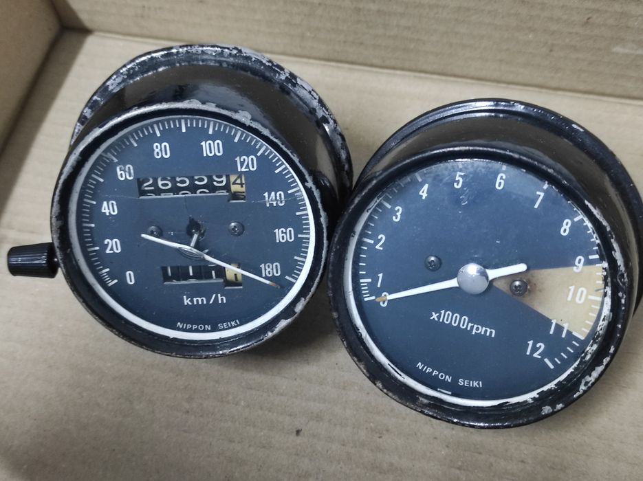 Manómetros antigos Honda CB