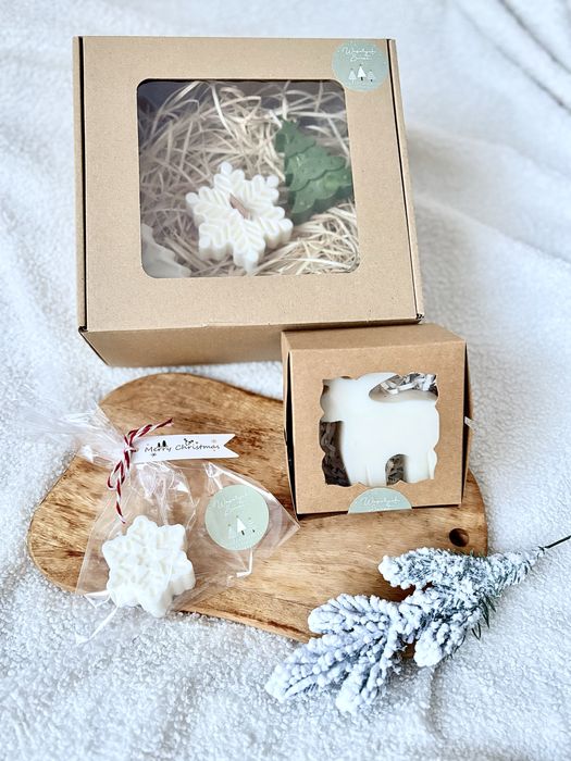 Świece sojowe handmade święta