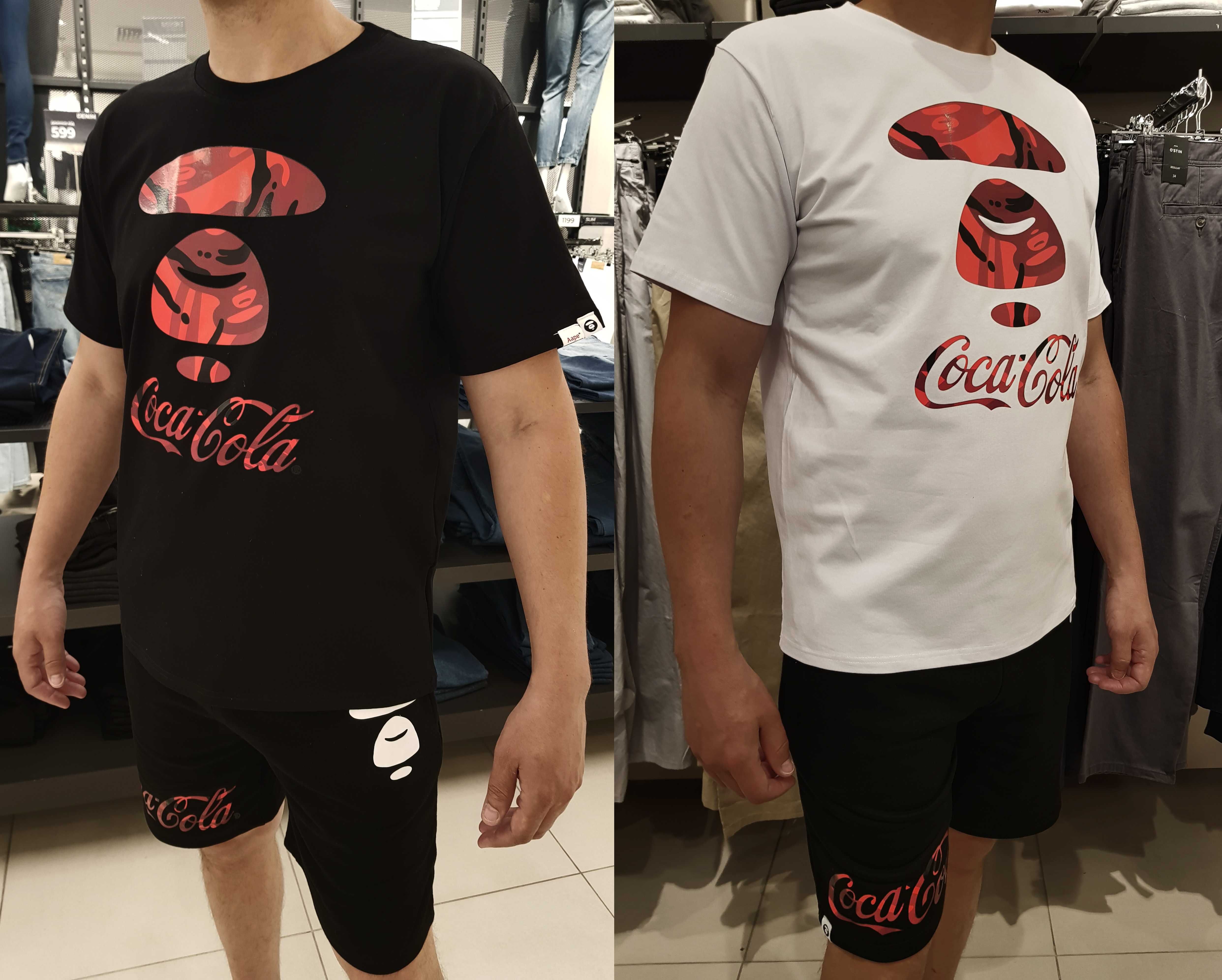 Шорты АAPE Camo Cola UNVS Collection  BAPE x Champion Camo 2023