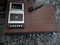 Radio de cassete com duas colunas