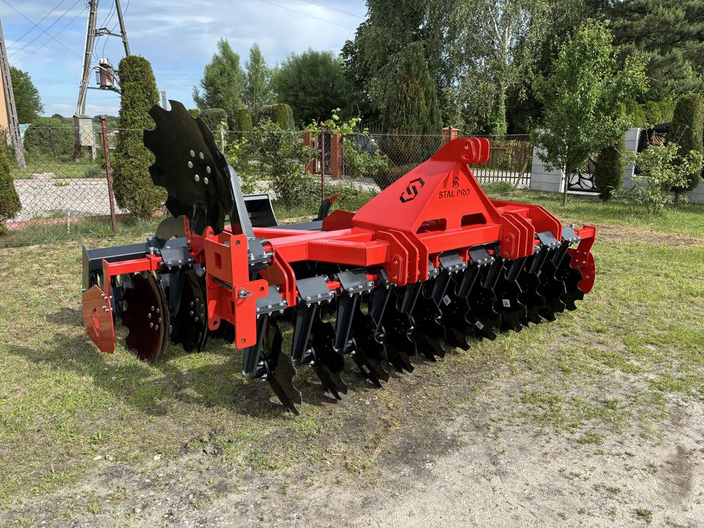 PROMOCJA! Agregat Talerzowy Brona talerzowa 2.5/2.7/3m STAL PRO