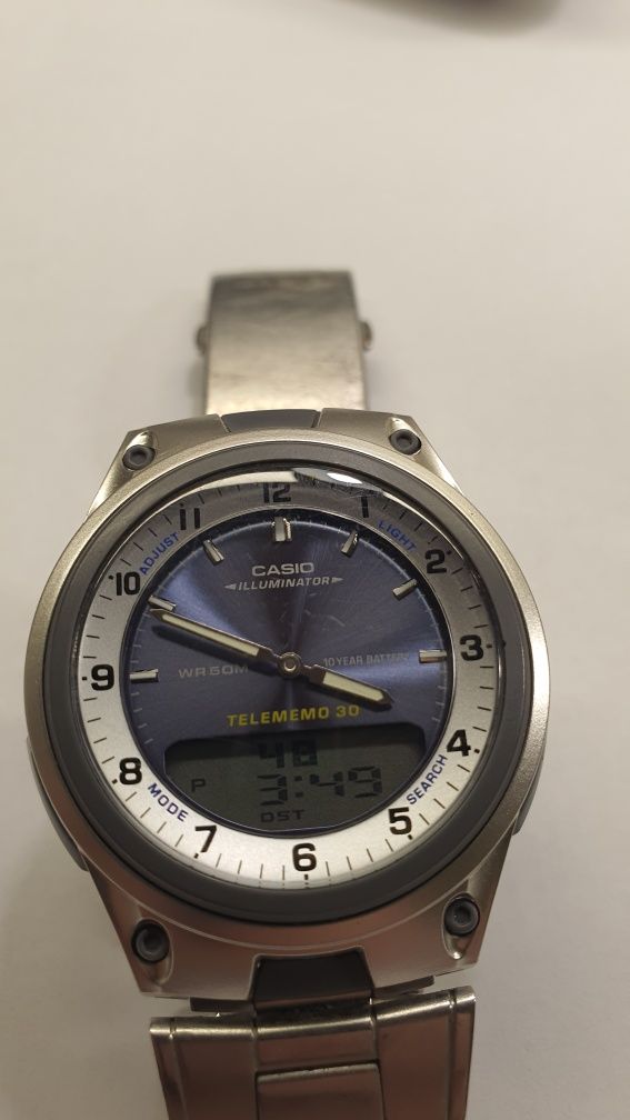 Zadbany  zegarek  Casio  AW -80