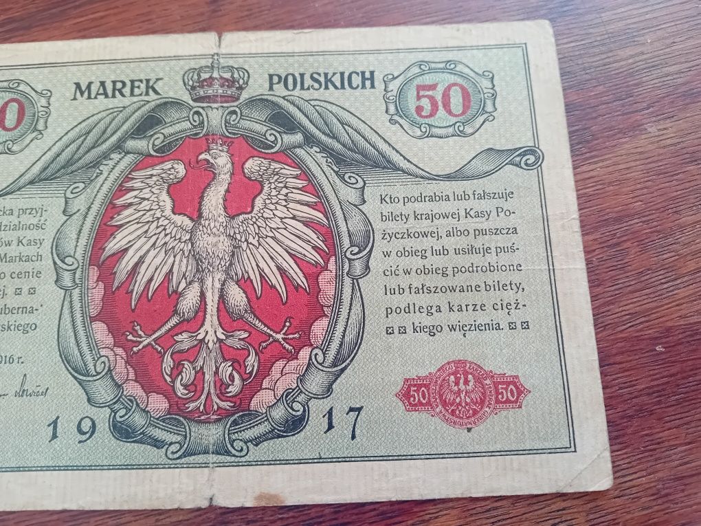 50 Marek Polskich 1916 rok