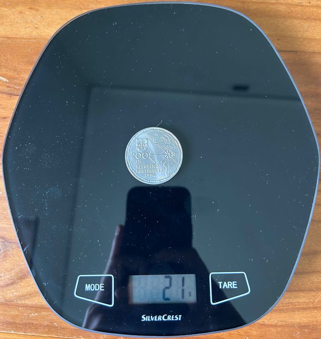 Moeda comemorativa 200 escudos portugueses de 1994 «Partilha do Mundo»