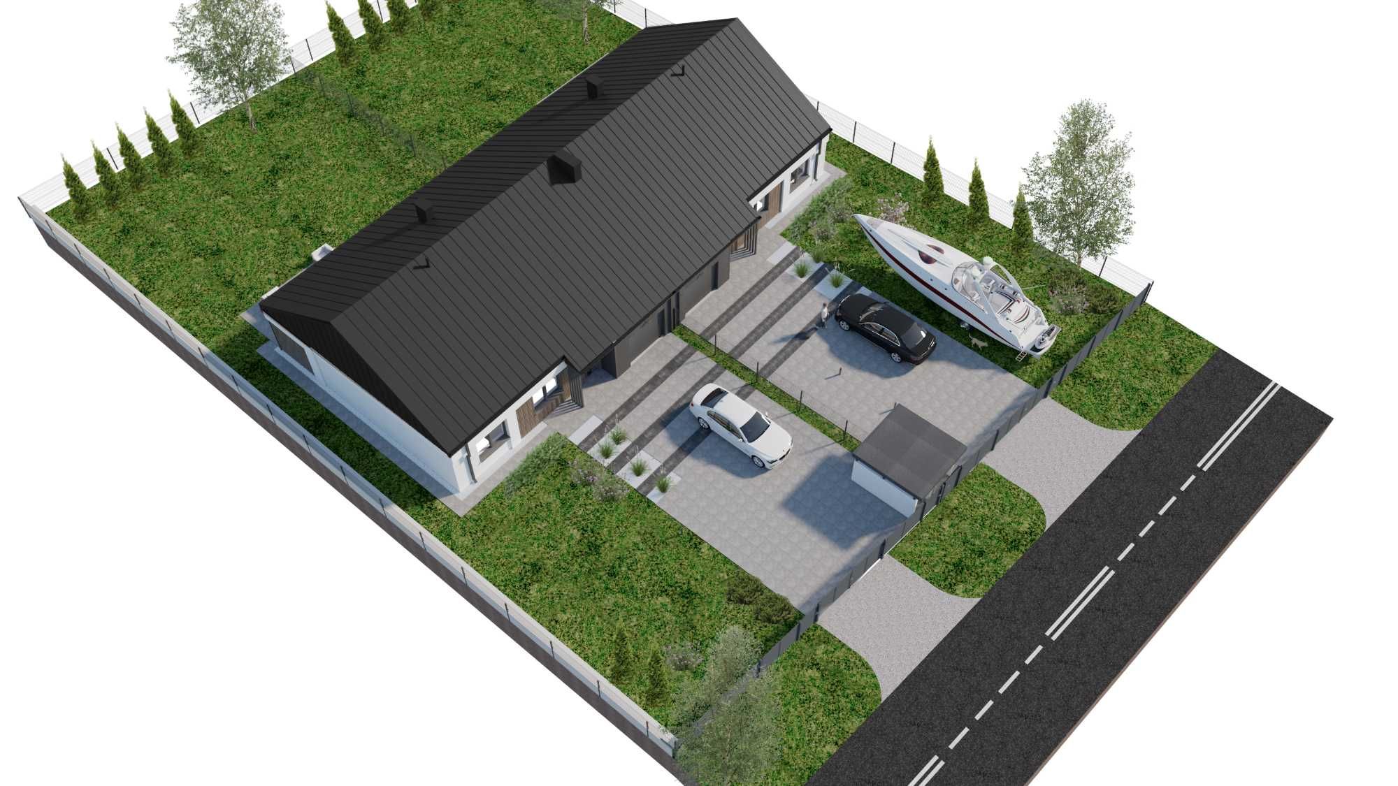 Nowy dom bliźniak 145 m² | Taras | Garaż | Ostatnia lewa połowa !!!
