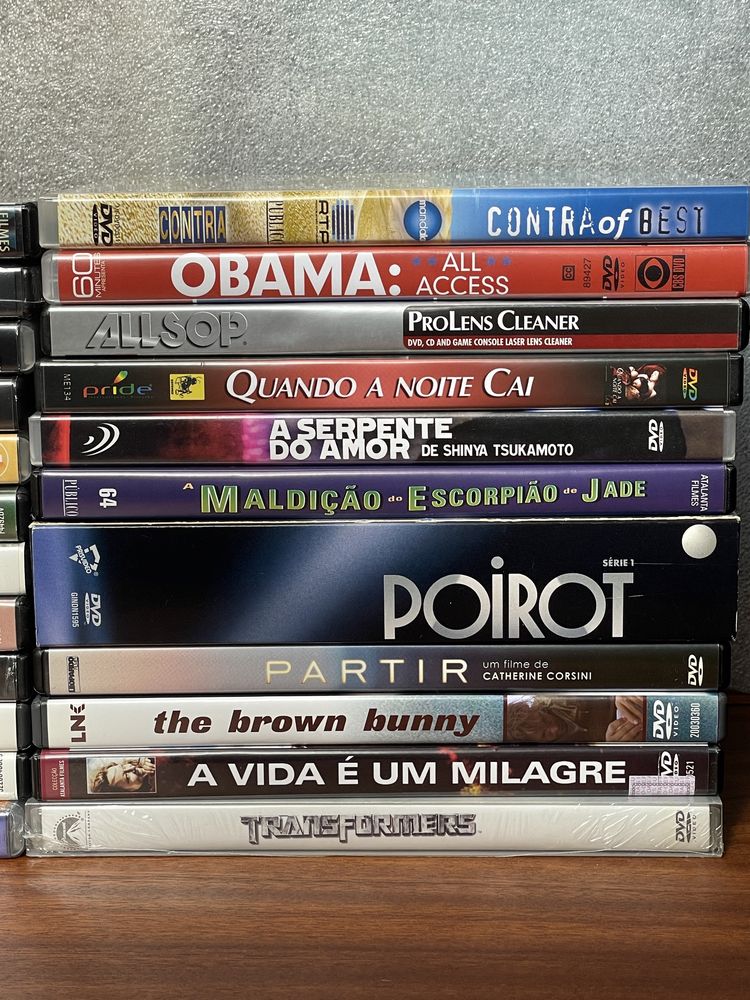 DVD vários - cinema de autor, ação, documentário ... excelente estado