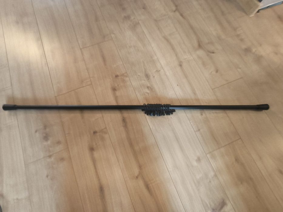 Nowy karnisz 125 cm czarny mat
