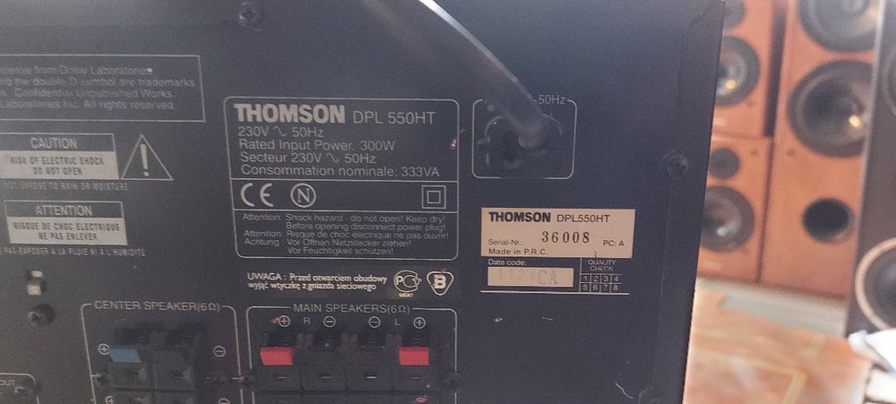 Sprzedam kino domowe Thomsona