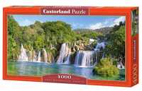 Puzzle 4000 Wodospady Krka - Chorwacja Castor