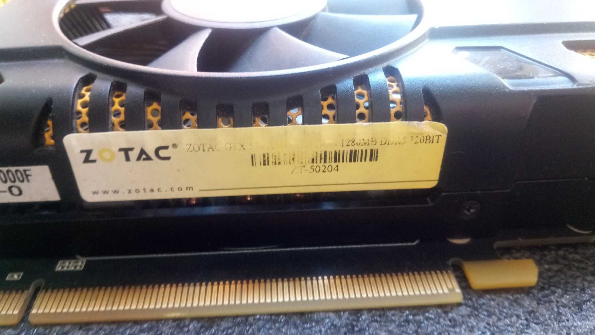 Zotac GTX 570 1280mb 320 біт GDDR5