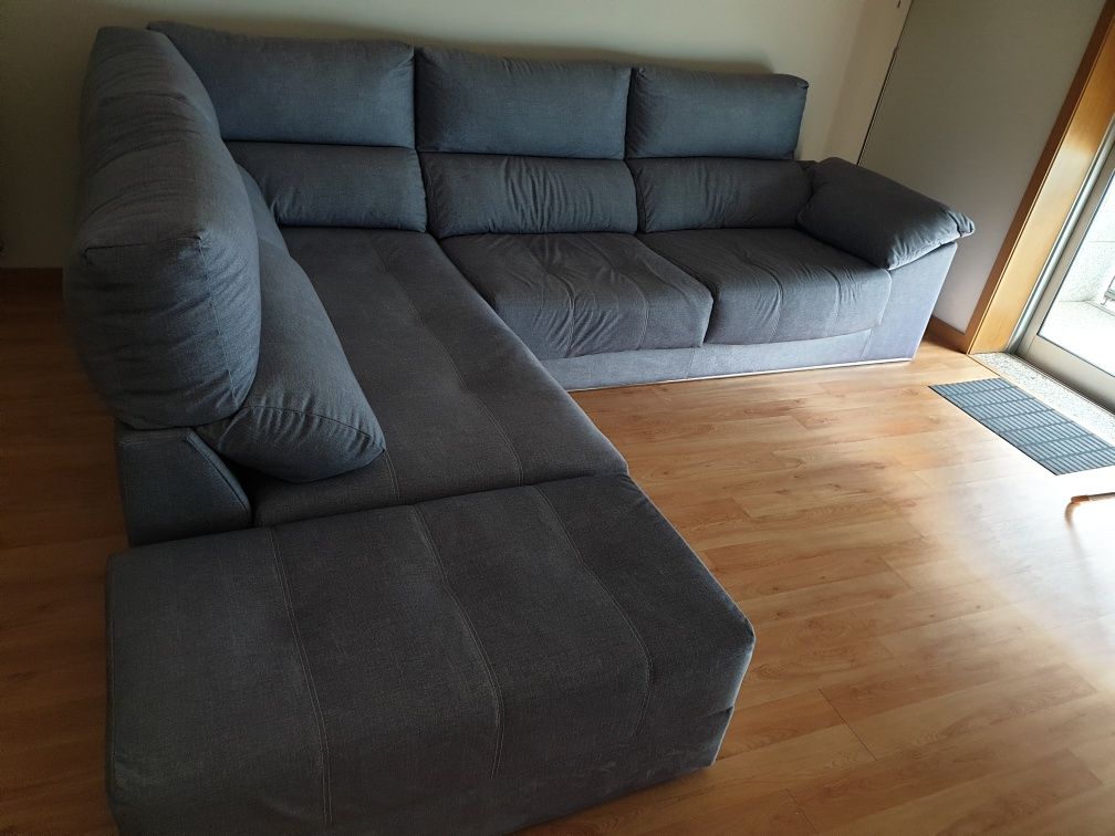 Vendo sofá chaise-long