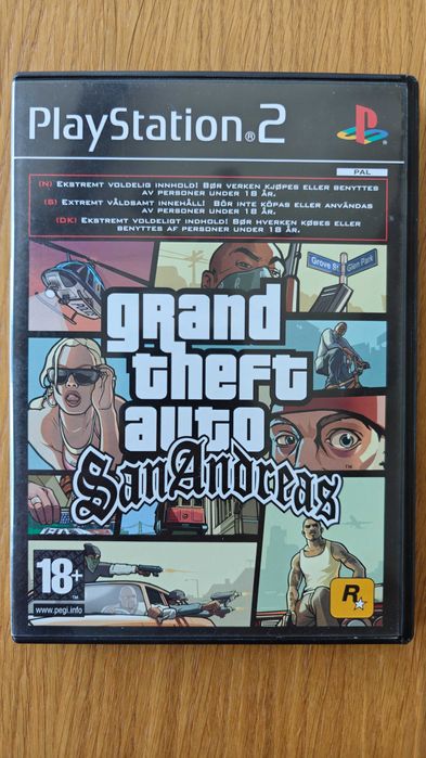 Gra PS2 Grand Theft Auto: San Andreas