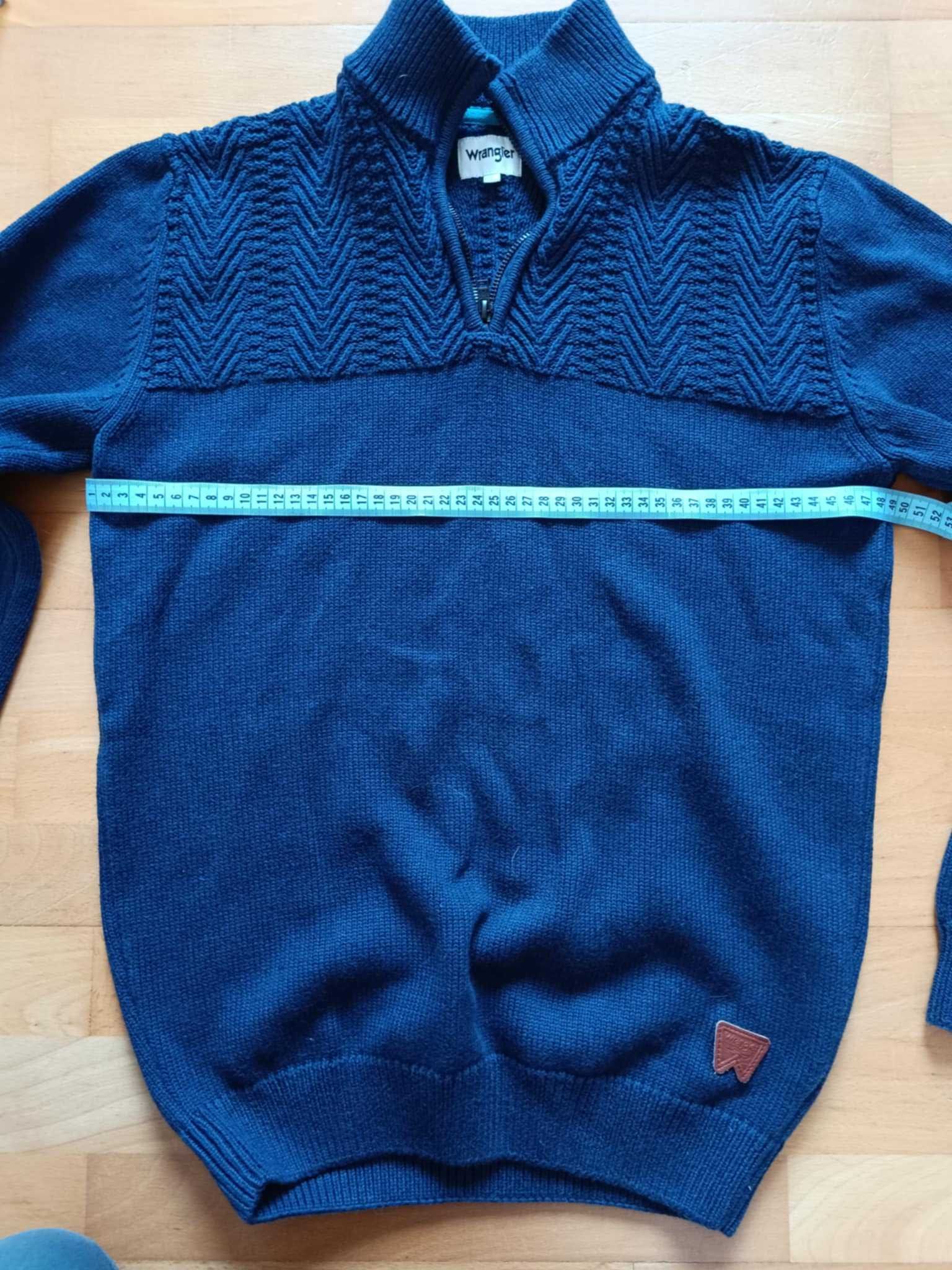 Sweter męski WRANGLER HALF ZIP rozmiar L