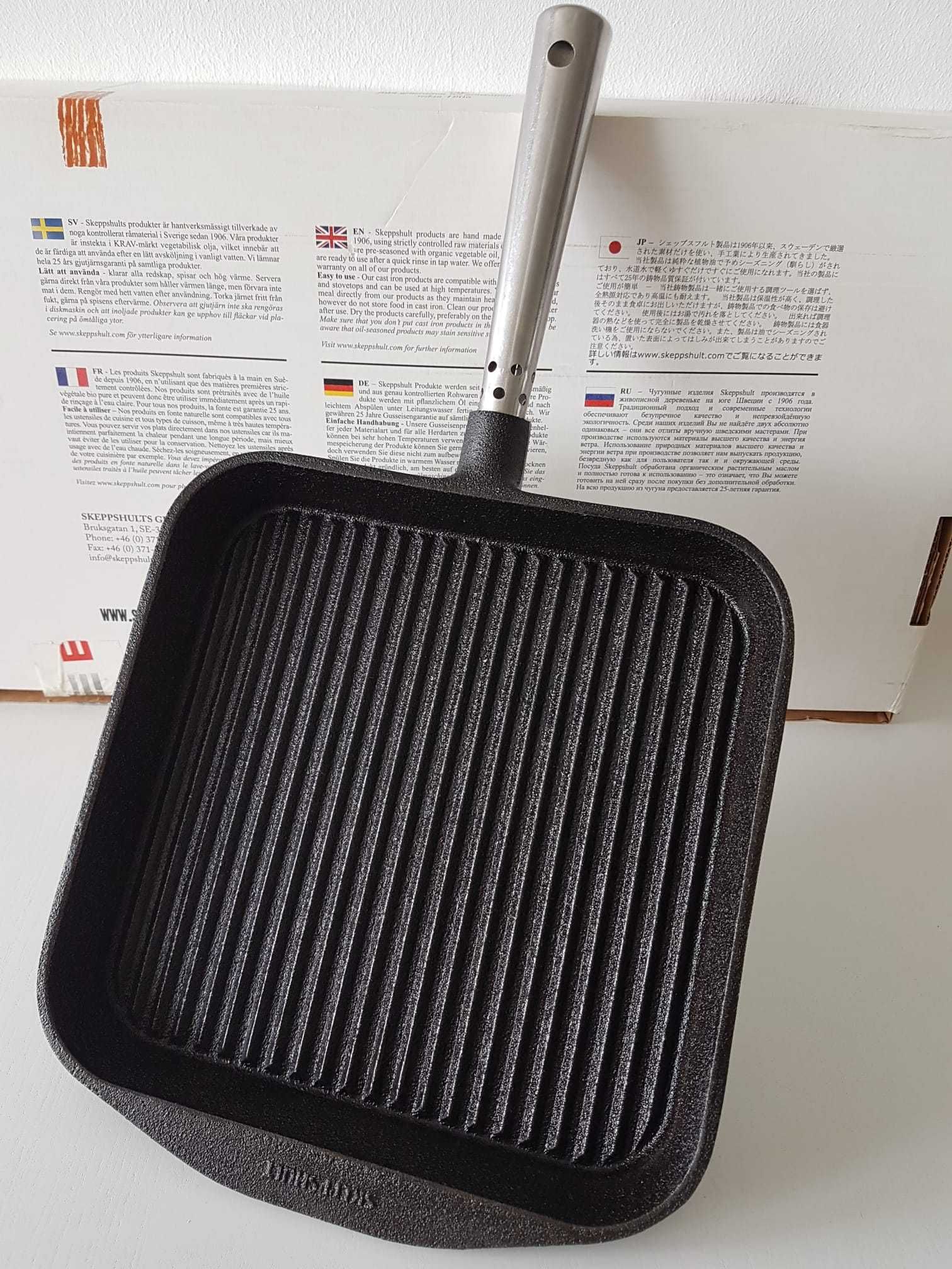 Patelnia grillowa żeliwna SKEPPSHULT