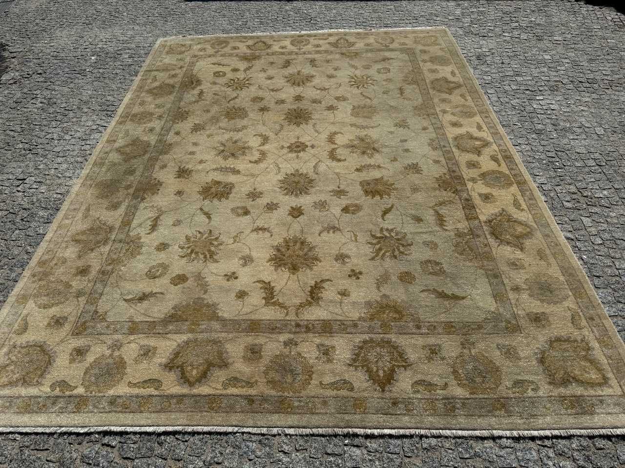 Dywan wełniany kaszmirowy r.tkany Ziegler Zigler 370x270 gal. 28 tyś