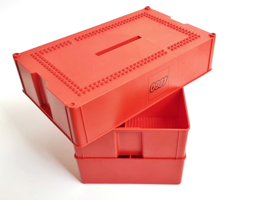 3 Caixas arrumação Lego vintage modelo 791-1 de 1972