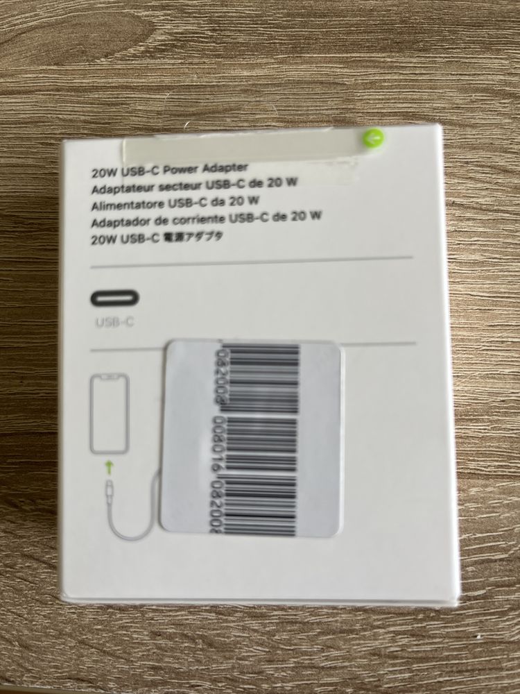 Nowa ładowarka zasilacz Apple USB-C 20W MHJE3ZM/A
