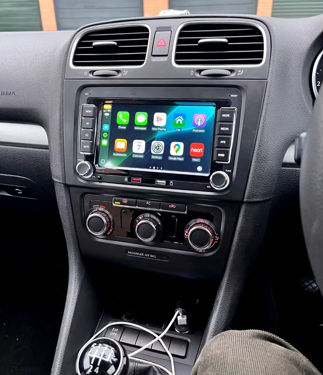 Radio Android 2din carplay bluetooth VW Audi Skoda passat golf Tiguan