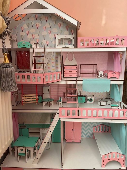 ВЕЛИКИЙ ОСОБНЯК ляльковий будиночок NestWood для ляльок LOL_Барбі