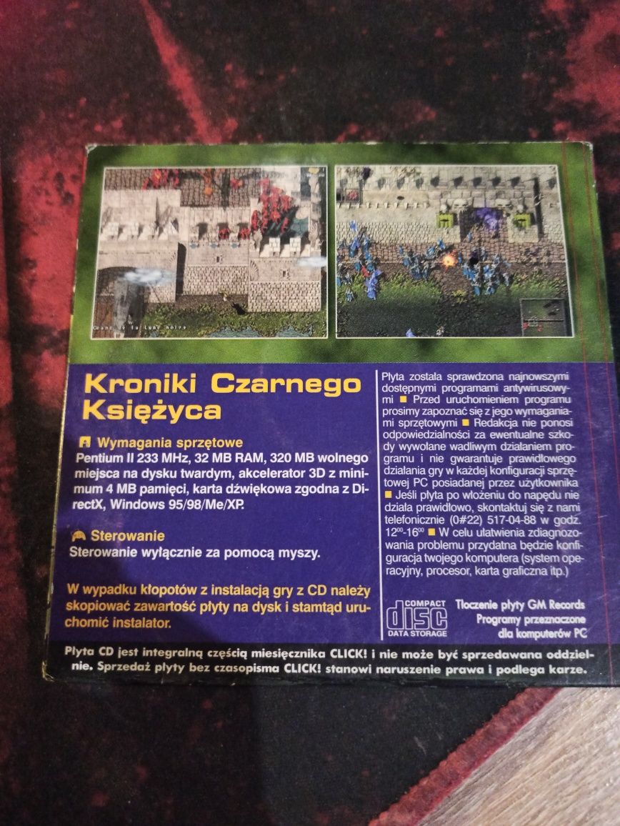 Gra komputerowa Kroniki Czarnego Księżyca 1 i 2
