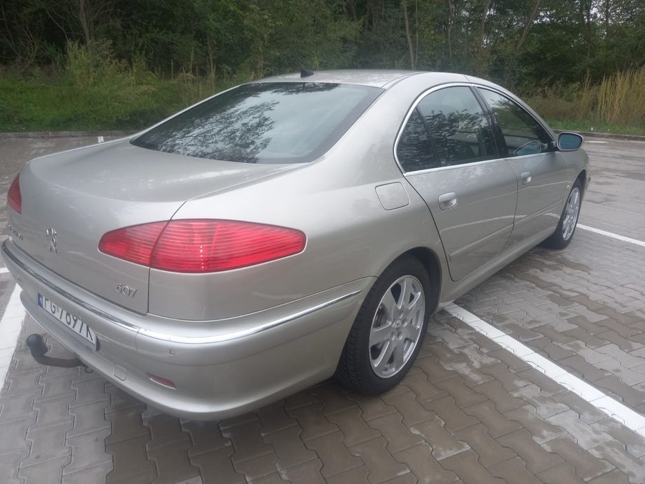 Peugeot 607 doinwestowany hdi diesel 2.0 bogate wyposażenie.