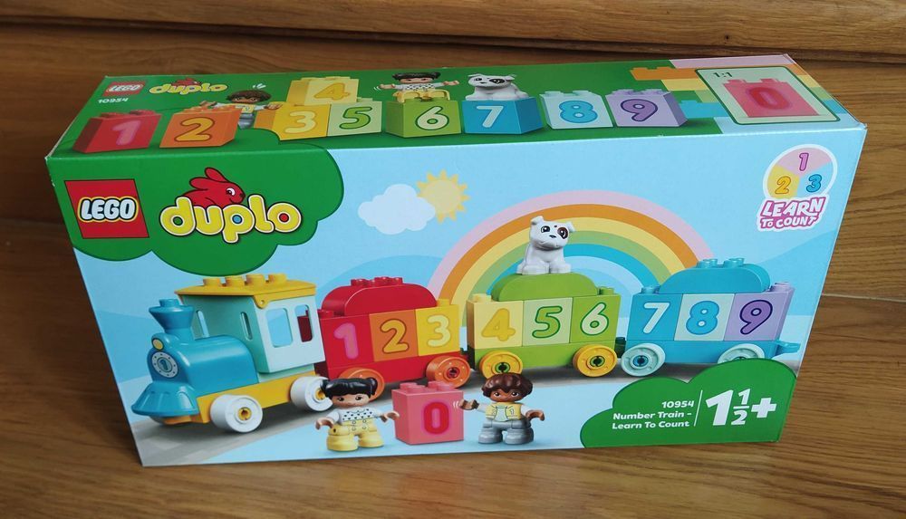 Lego Duplo Pociąg z cyferkamI nauka liczenia 10954 - nowe