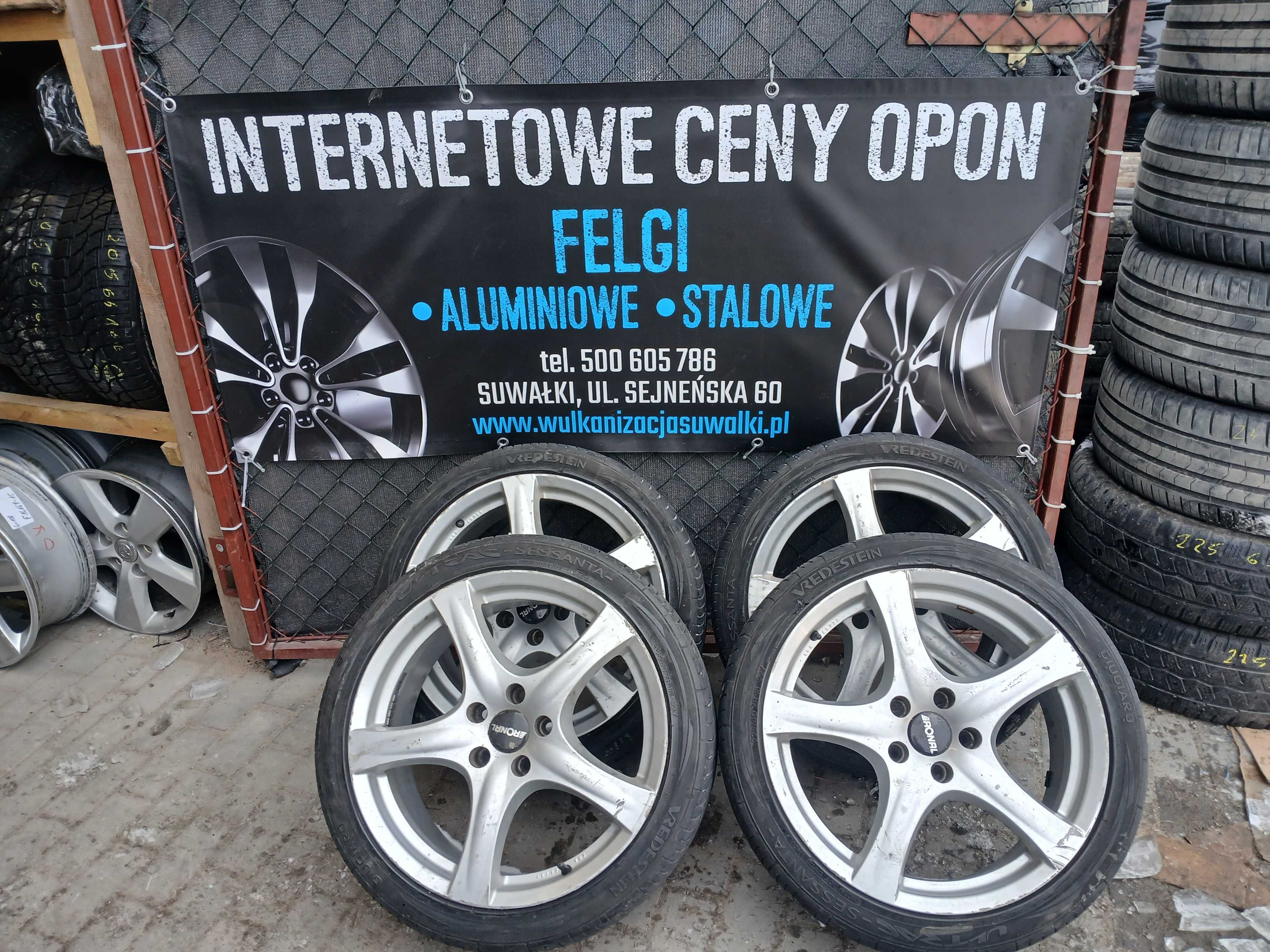 4x felgi 18 5x112 Audi A3 A4 A6 Vw Golf Passat Seat Skoda Superb Octav